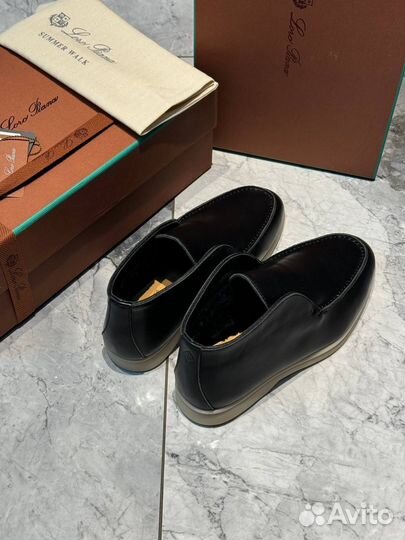 Лоферы Loro Piana С мехом