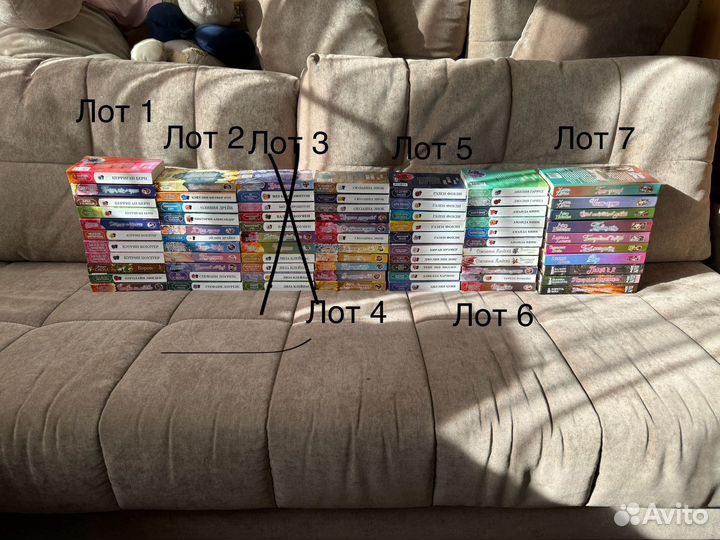 Лот книги любовные романы