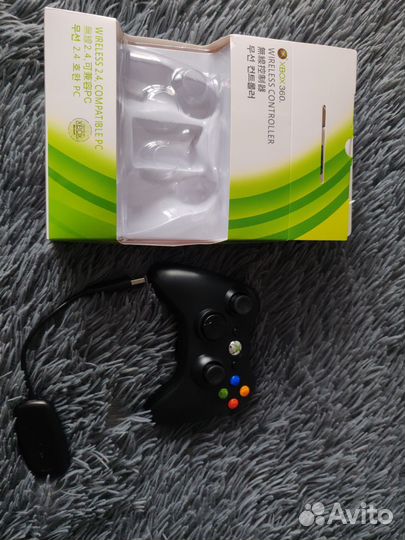 Геймпад xbox 360 беспроводной