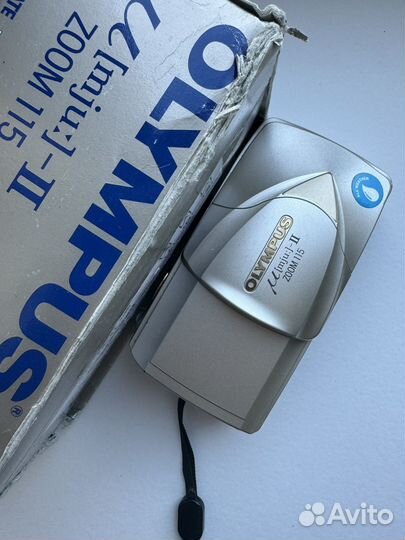 Olympus Mju ii Zoom 115 плёночный фотоаппарат