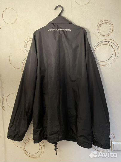 Нейлоновая куртка Carlsberg. Винтаж. 00-ые