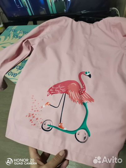 Куртка для девочки р. 122