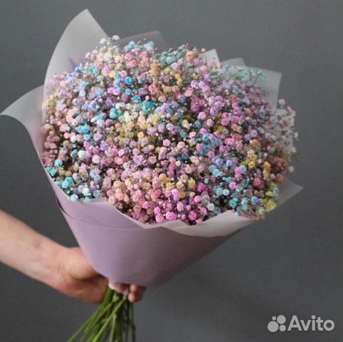 Букет из Гипсофилы. Цветы. Доставка