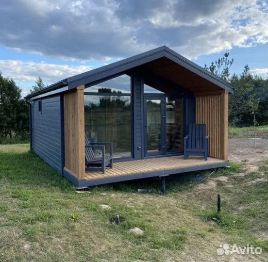 Модульный дом каркасный