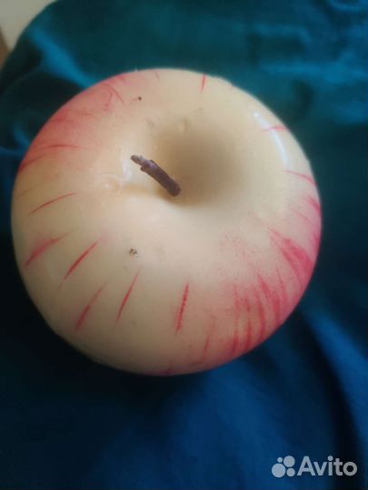 Свеча яблоко реквизит