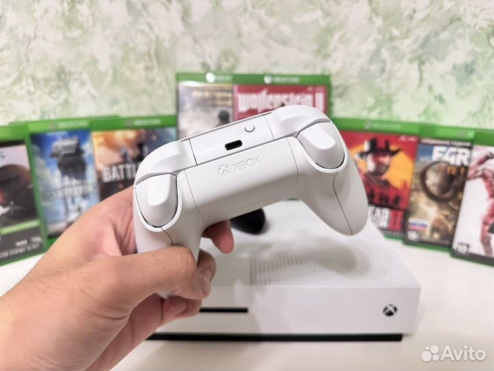 Xbox one s + 950 игр (доставка и гарантия)