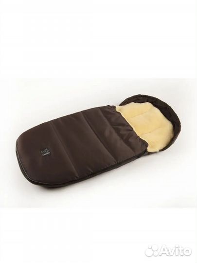 Меховой конверт в коляску овчина kaiser