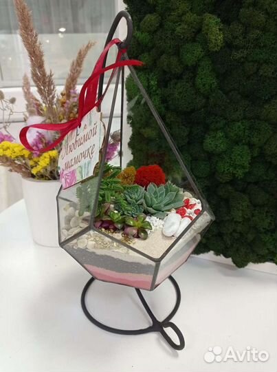 Флорариум подвесной