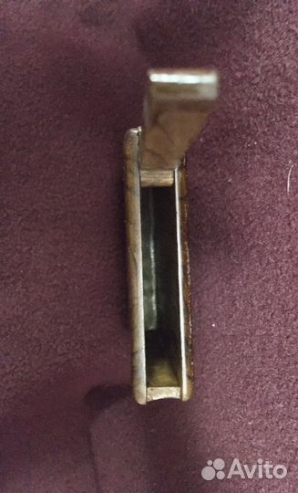 WW2. Портсигар. Эбеновое дерево. Африка. Трофей