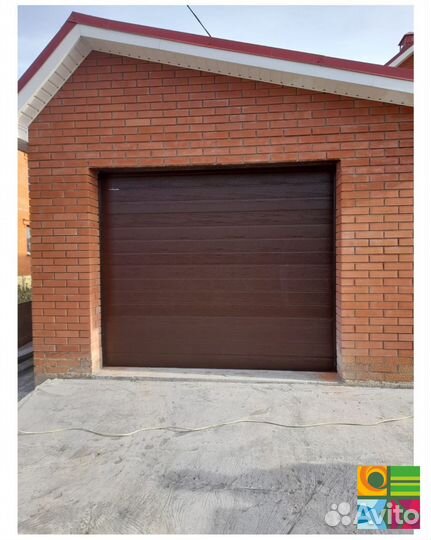 Секционные ворота alutech