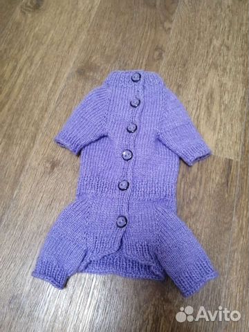 Вязаный комбинезон одежда для собак