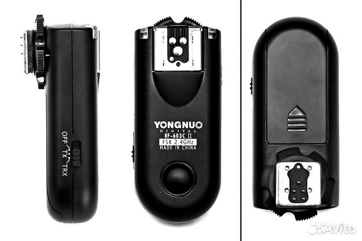 Радиосинхронизаторы Yongnuo RF-603 II Nikon, Canon