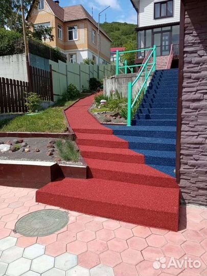 Укладчик резиновой крошки