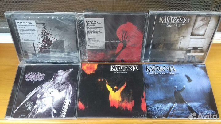Фирменные CD Katatonia