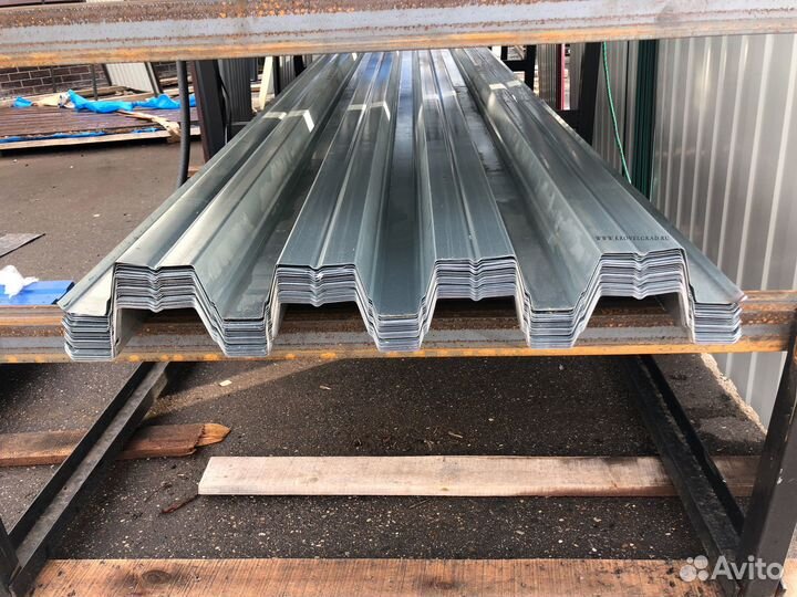 Профнастил Н-75 в Москве (цинк Толщина, 0.7мм )