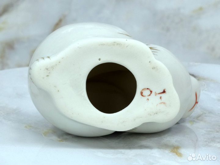 Заяц. Коллекционный фарфор СССР зхк Полонное