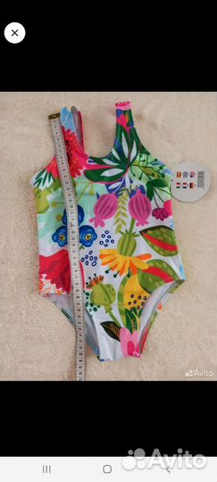 Купальник слитный детский