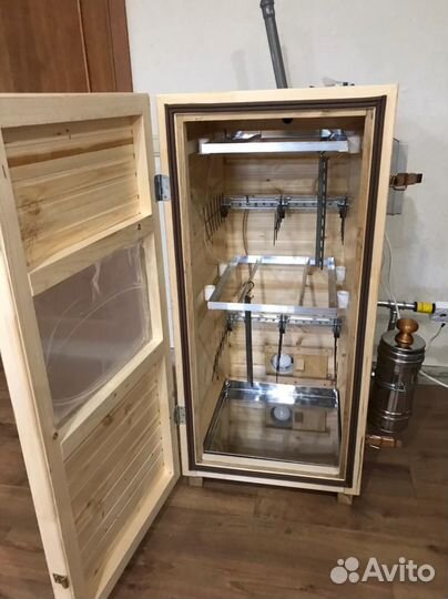 Коптильня холодного копчения на 214л с эл статикой