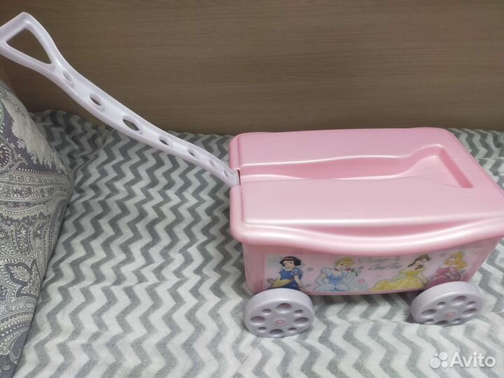 Тележка органайзер для детских игрушек