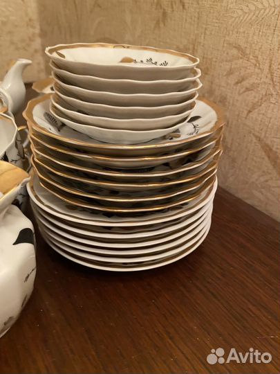 Чайный/кофейный сервис Вербилки, СССР