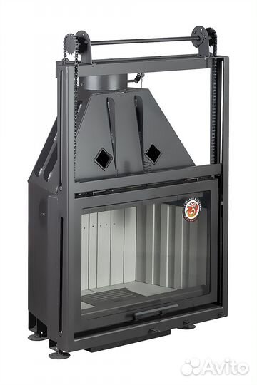 Камин Экокамин Альфа 800 K с контргрузом