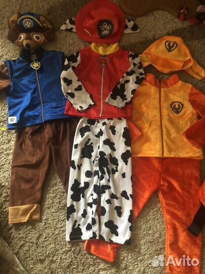 Щенячий patrol костюмы напрокат