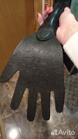 Плетка кожаная шлепалка