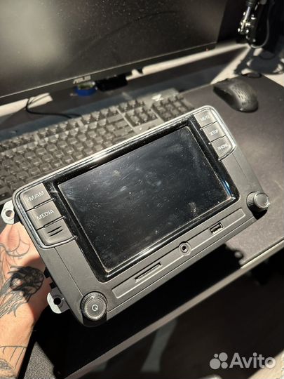 Штатная магнитола volkswagen polo