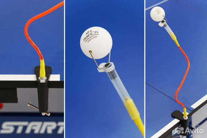 Тренажер настольного тенниса на гибком держателе