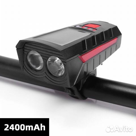 Велосипедный фонарь 4в1