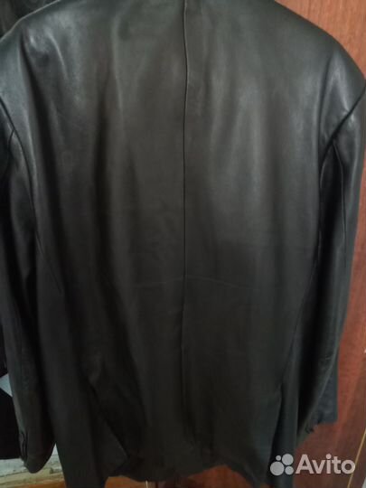Кожаный пиджак