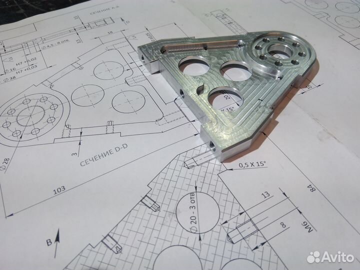 Фрезеровка чпу, фрезерные работы, токарные работы