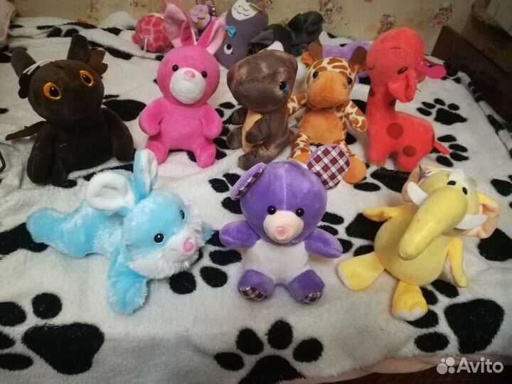 Мягкие игрушки новые
