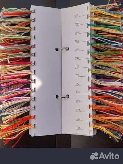 Карта цветов мулине дмс