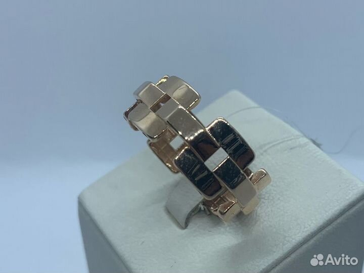 Золотое Кольцо без камня 585 (дбр)