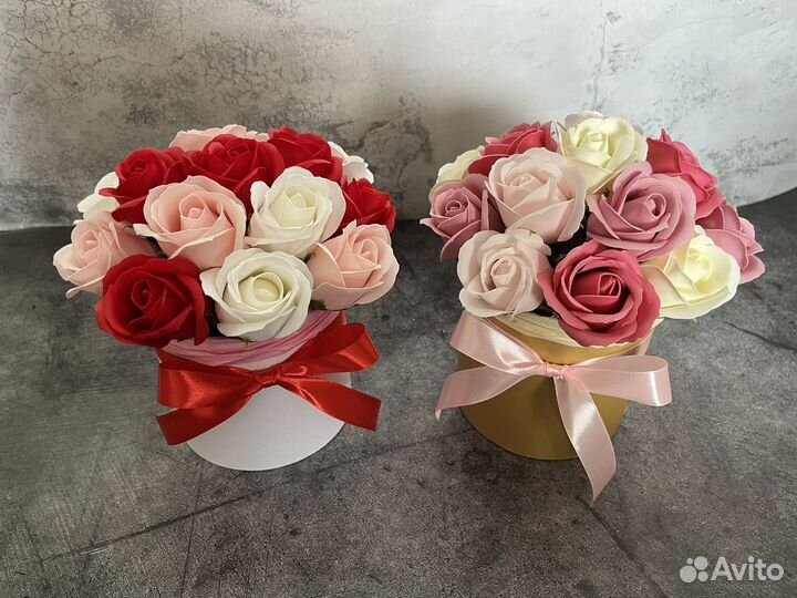 Мыльные букеты