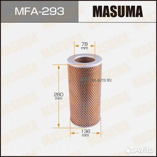 Masuma MFA293 Фильтр воздушный