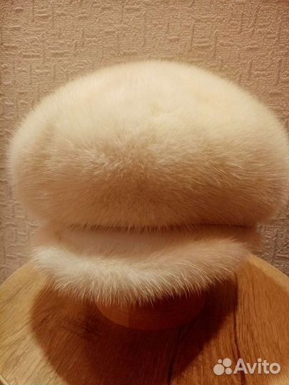 Берет норковый