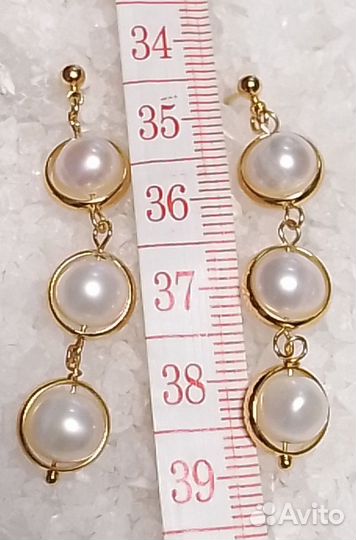 Серьги бижутерия