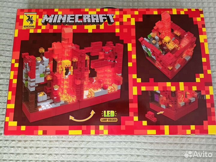 Набор lego майнкрафт