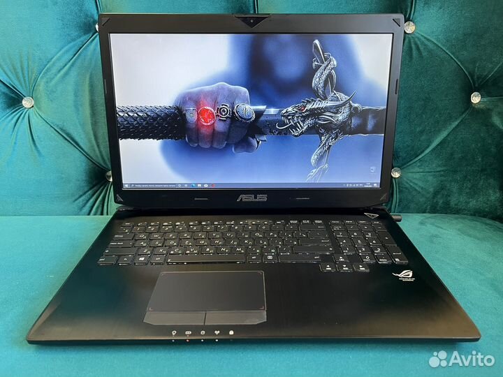 Игровой Asus ROG 17,3 i7 GTX FHD IPS SSD