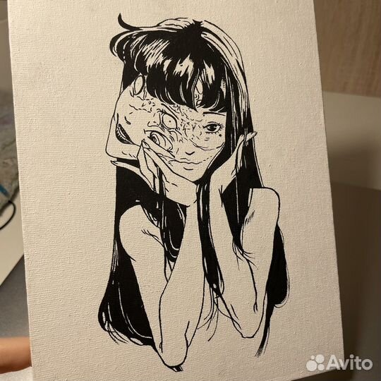 Кантина «Томиэ» коллекция ужасов Дзюндзи Ито