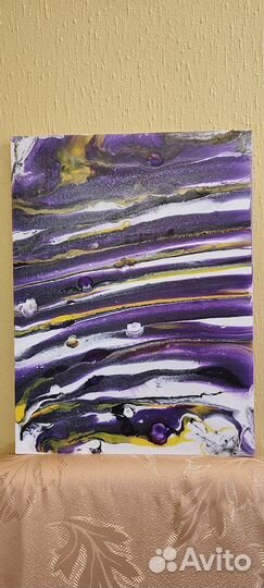 Атмосферная картина в интерьер