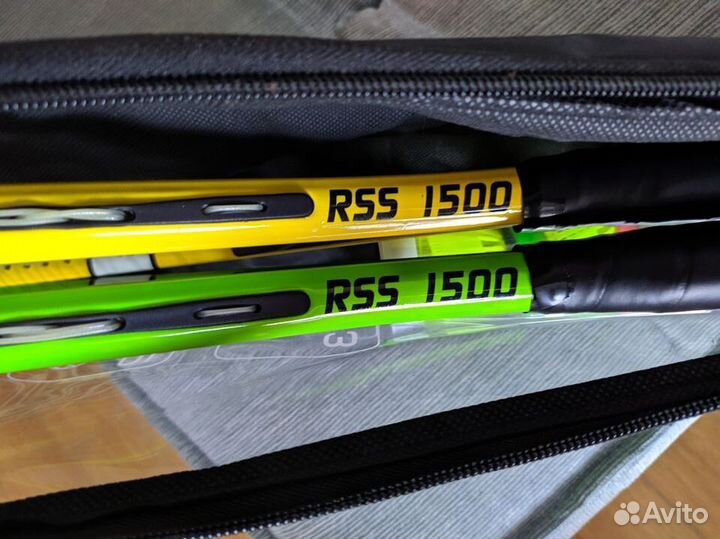 Ракетки для бадминтона Torneo с воланами и Larsen