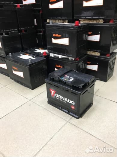 Аккумулятор новый tornado 60 А/ч