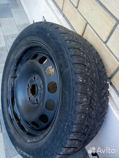 Зимние шины на штампах r 16