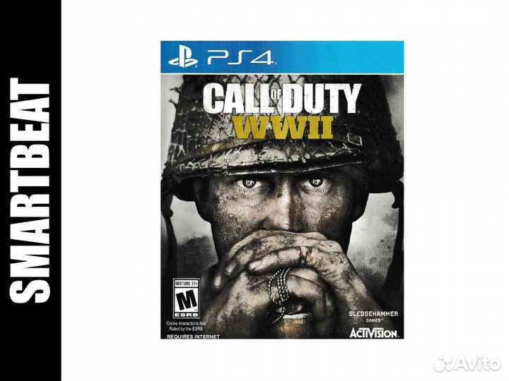 Call of duty WW2 PS4, Playstation 4 Рус. Диск