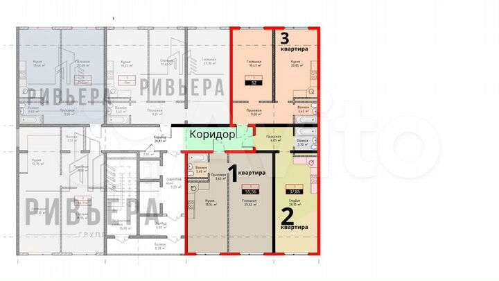 5-к. квартира, 145 м², 6/10 эт.