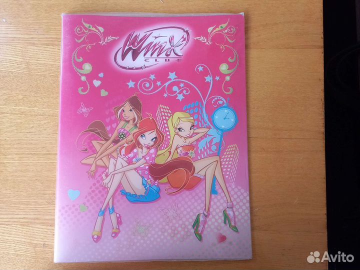 Папка А4 для рисунков Winx