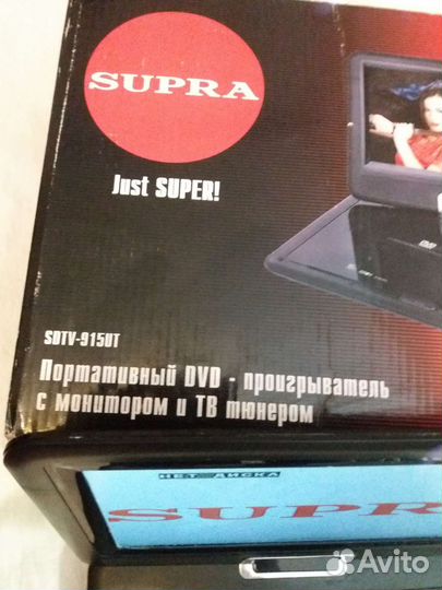 Портативный DVD /TV Supra sdtv 915UT